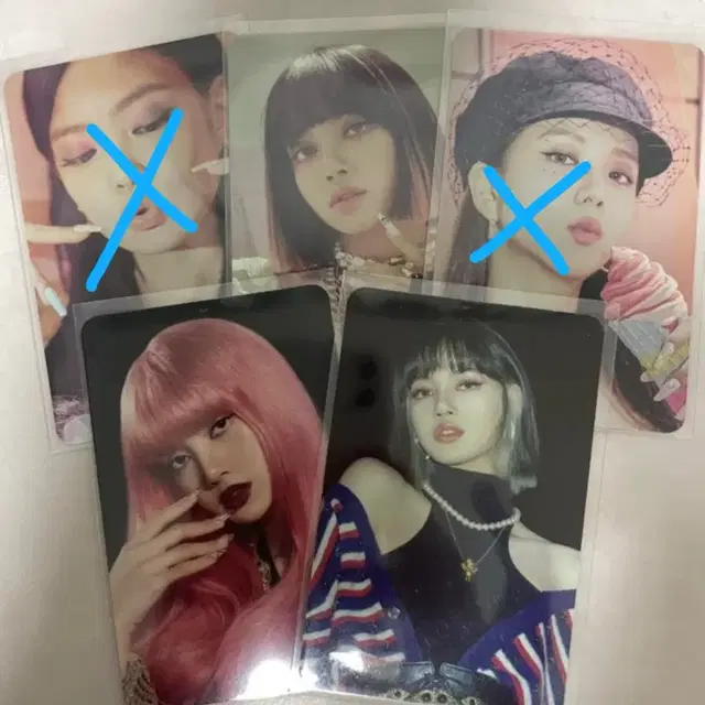 블랙핑크 5주년 앨범 포토카드 리사