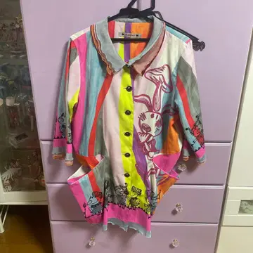 오레보레 브라 알베로베로 레인보우 셔츠