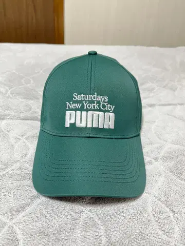 [ 컨디션 최상 ] 푸마 새러데이스 뉴욕 콜라보 캡
