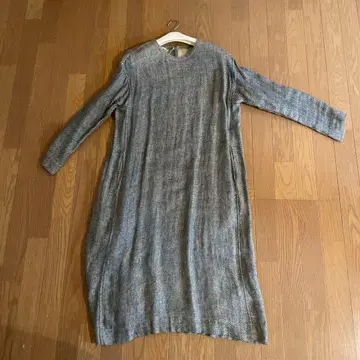 45rpm 이중직 린넨 원피스