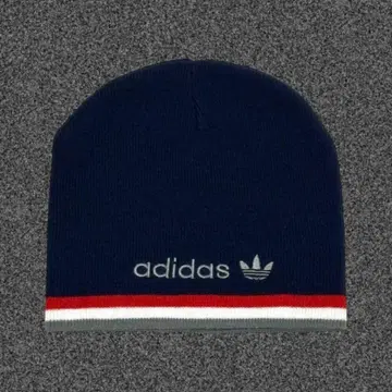 00s adidas 비니 니트 모자 y2k