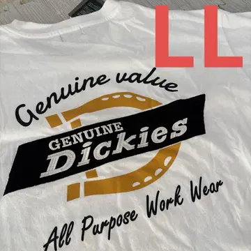 인기! 디키즈 T셔츠 L Dickies 남성용 LL사이즈 새상품 화이트