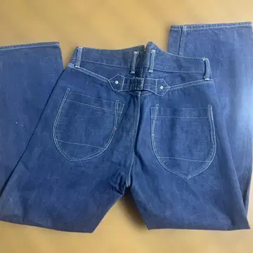 부츠컷 데님 사이즈 2 100% 코튼 일본제