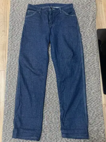 [인기] 카고 스타일 데님 팬츠 다크 블루