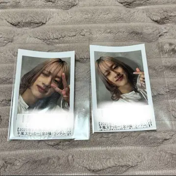 BUDDiiS MORRIE 모리 키라리 손 클럽 폴라로이드풍 스티커