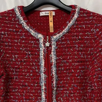 Rene 니트 자켓 믹스 트위드 34