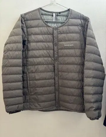 mont-bell 빔즈 별주 그레이 다운 자켓