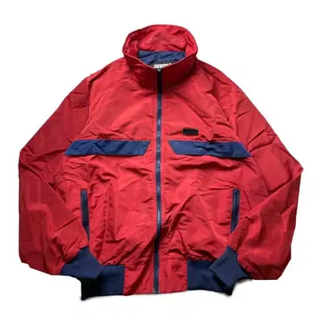 [90s] USA제 GERRY 나일론 웜업 자켓 레드 XL