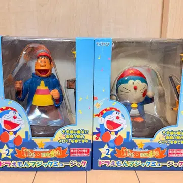 [구하기 어려움] TAITO 도라에몽 쟈이안 매직 뮤직 2체 세트