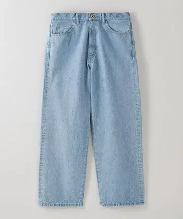 Steven Alan 13.5oz 데님 5 포켓 배기 테이퍼드 팬츠