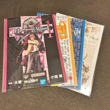 데스노트 제일복권 F상 클리어 포스터 1, 2, 3, 12권