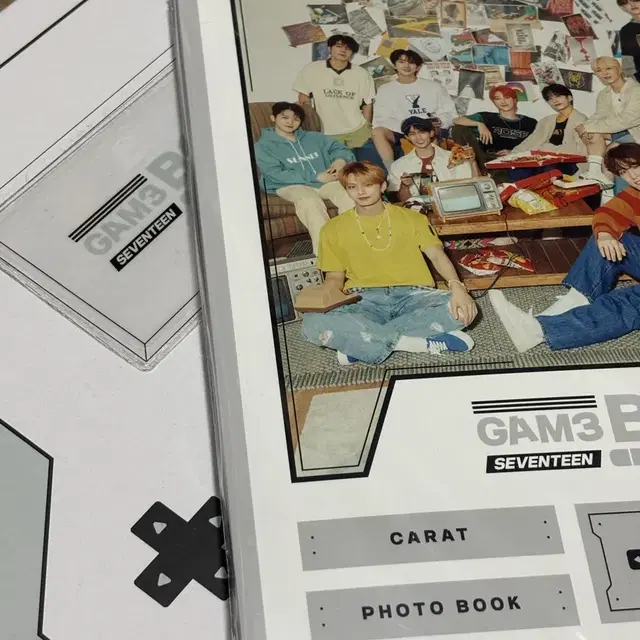 세븐틴 게임보이 키트 멤버십키트
