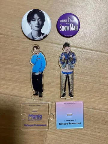Tatsuya Fukazawa 아크릴 스탠드, 캔뱃지