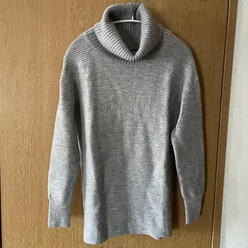 23구 그레이 터틀넥 스웨터 M