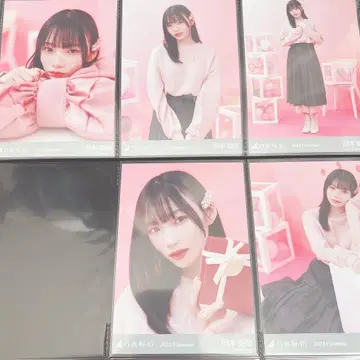 노기자카46 오카모토 히나 브로마이드 개별 5종 컴프 발렌타인 2023