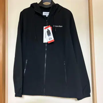 새상품 Calvin Klein 마운틴 후드티 M 블랙
