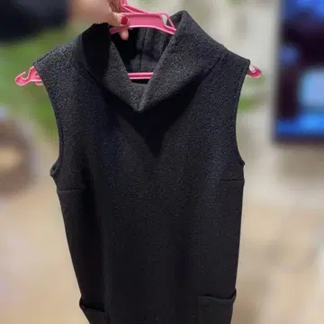 슬리브리스 원피스 사이즈 1 블랙