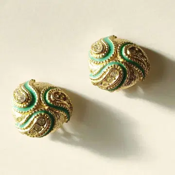 귀찌 코스튬 주얼리 빈티지 빈티지 비쥬 칠보 세공