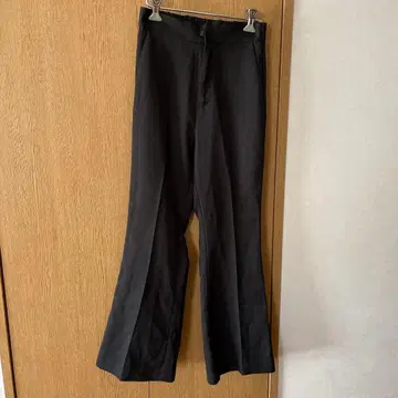 vis 플레어 팬츠 블랙 S