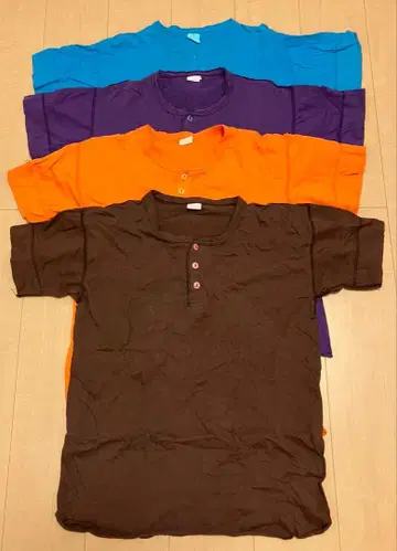 90s 데드 HealthKnit 헨리넥 T USA 헬스니트