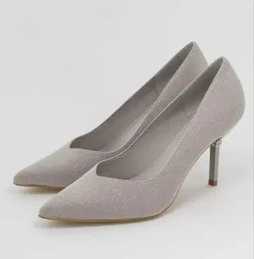 [ 새상품급 ] RANDA 비쥬 힐 글리터 펌프스