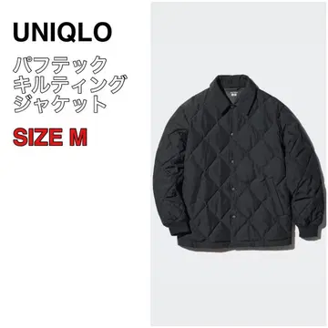 2024년 모델 유니클로 퍼프 테크 퀼팅 자켓 블랙 M