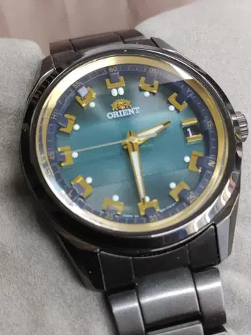 ORIENT 오리엔트 쿼츠 남성용 손목시계 USED품