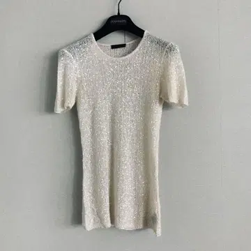 정품 DONNA KARAN 스팽글 풀오버 M