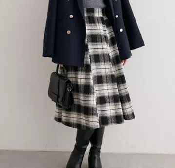 natural couture 선택 가능한 기장 플레어 스커트