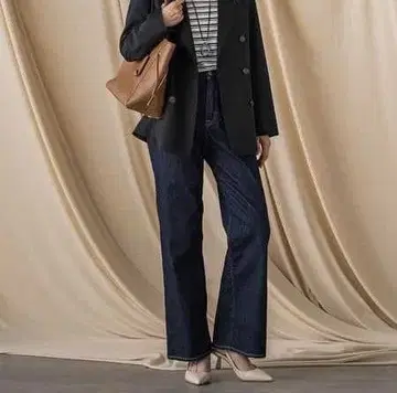 재팬 블루진 로트레아몽 워셔블 데님 와이드 팬츠 11호