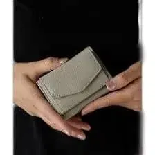 미사용 새상품 VitaFelice 가죽 3단 폴더형 mini 지갑