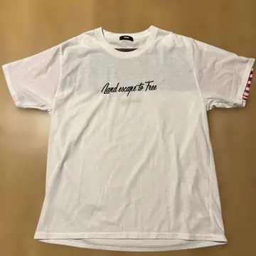 RCWB 화이트 T셔츠 미국 국기 디자인 XL 사이즈