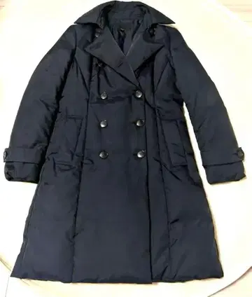 iCB 트렌치 다운 코트 사이즈 2 네이비