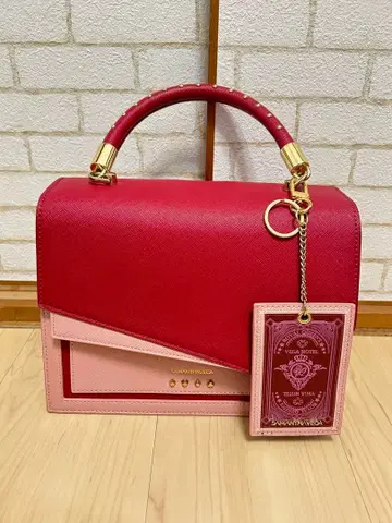 [ 새상품 미사용 ] SAMANTHA VEGA 빨간색/핑크 숄더/핸드백