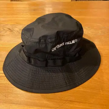 CAPTAINS HELM 블랙 버킷햇