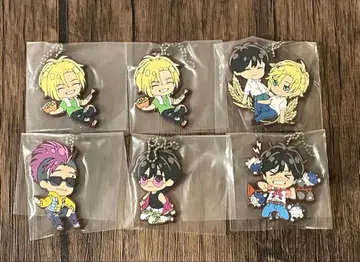 데포라바! BANANA FISH 키링 가챠가챠 6종 세트