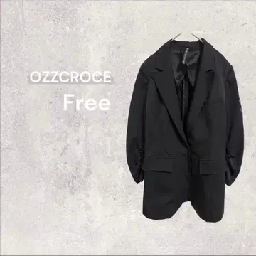 오즈 크로체 자켓 코트 아우터 디자인 자수 크로스