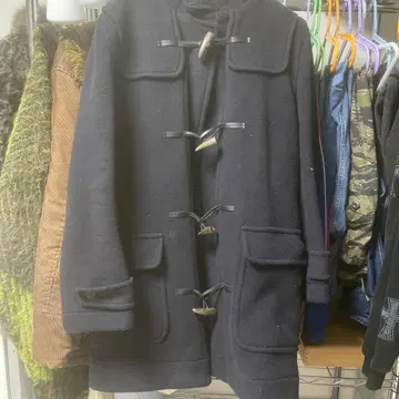 BLUE BLUE 더플 코트 네이비