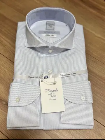 미사용 새상품 HITOYOSHI 드레스 셔츠 40/86 칸클리니