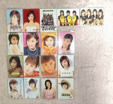 마츠우라아야 CD 싱글 혜택 트레이딩 카드 묶음 판매