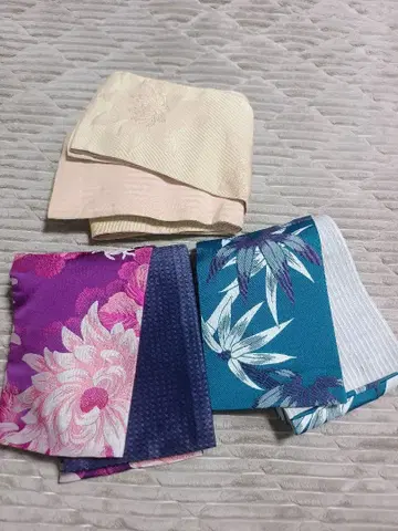 코다와리 화학 섬유 반폭 오비 x 3점 [ 착용 가능 ]