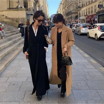 세일 중 [ 새상품급 ] ETRE TOKYO 슈퍼 롱 체스터 코트