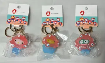 미야쿠미야쿠 산리오 클리어 키링 3개 세트
