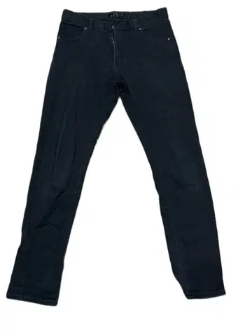 슬림핏 블랙 데님 5포켓 블랙 스키니