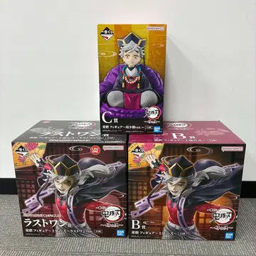 제일복권 귀멸의 칼날 언니의 원수 피규어 3종 세트