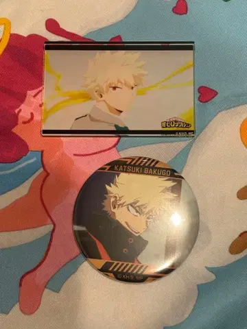 나의 히어로 아카데미아 아크릴 블록 캔뱃지 바쿠고 카츠키