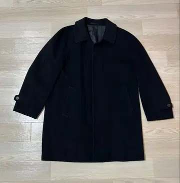 블랙 스텐카라 코트