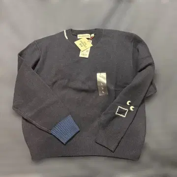 유니클로 ANYA HINDMARCH 네이비 L 미사용 새상품