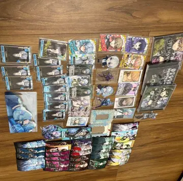 시쿠포니 굿즈 묶음 판매 캔뱃지 트레이딩 카드 아크릴 스탠드 아크릴 키링