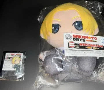 사카모토 데이즈 캐릭터 복권 아사쿠라 신 B상 봉제 인형 E상 아크릴